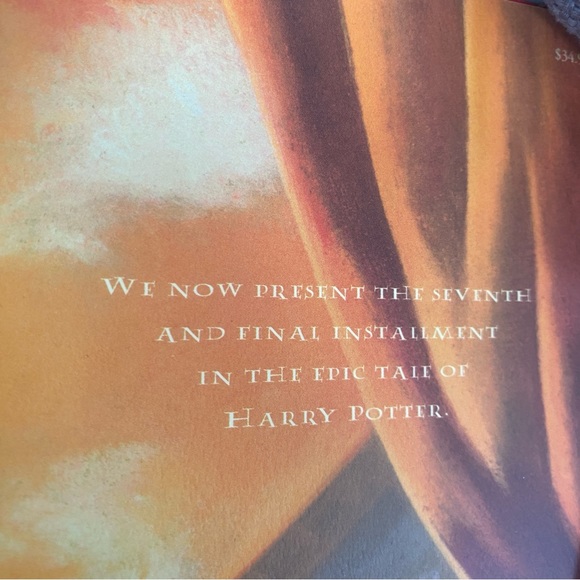 ⭐️J. K. Rowling ⭐️ Harry Potter And The Deathly Hallows 1st Edition July 2007 - Picture 2 of 9